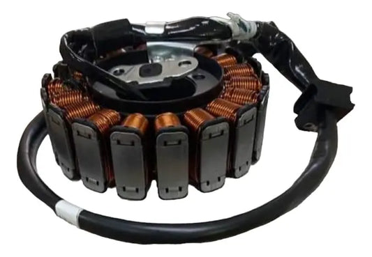 Stator corona de bobinas original Suzuki para motocicleta Gixxer 250 y SF 250 referencia 32101-41K00-000 - Electromotors