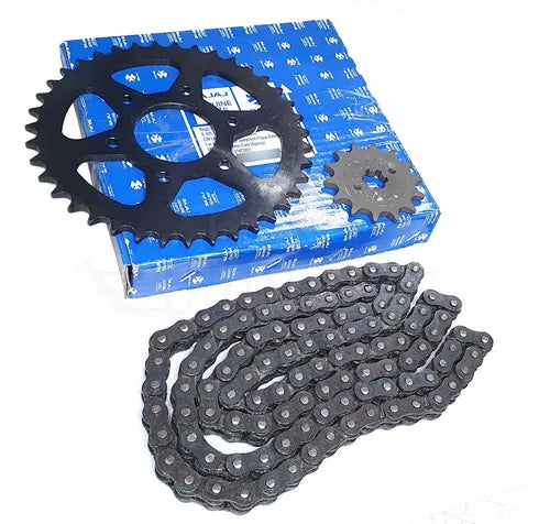 Kit de arrastre original Bajaj para Pulsar NS200 referencia 36JL0009 - Electromotors