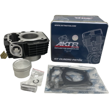 Kit de cilindro y pistón original AKT para motocicleta 150 RTX referencia 7701023193863 - Electromotors