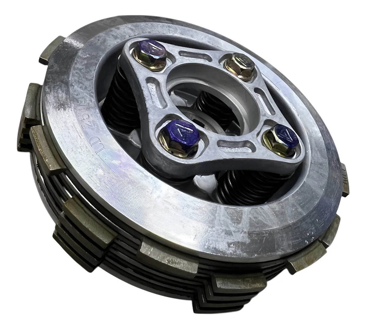 Prensa de clutch completa para motocicletas AKT NKD 125 y TTR 125 referencia 7705946394468 - Electromotors