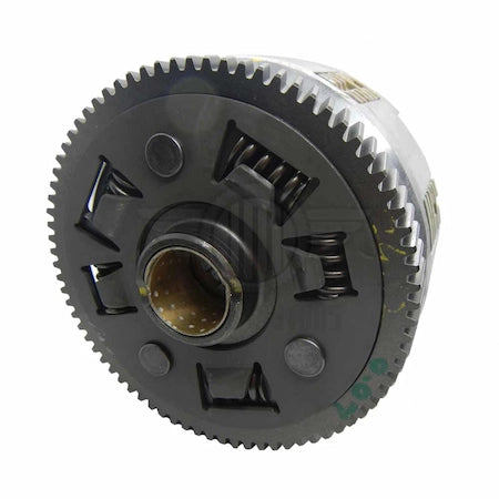 Kit de clutch completo de 77 dientes original Bajaj para motocarro RE4S referencia AA101593/00 - Electromotors