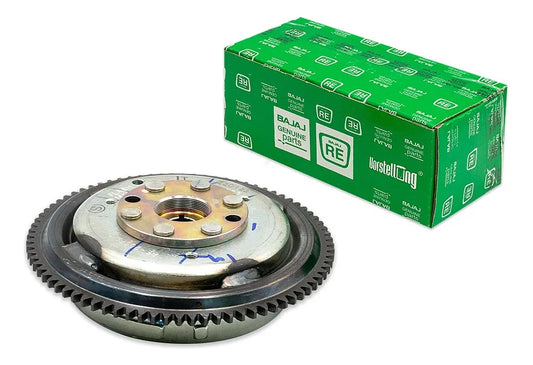 Volante Magneto original Bajaj para motocarro Torito RE 4S referencia AN111009 - Electromotors