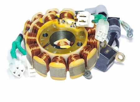 Corona de bobinas estator original Bajaj para Pulsar 150 y 160 NS referencia JE351009 - Electromotors