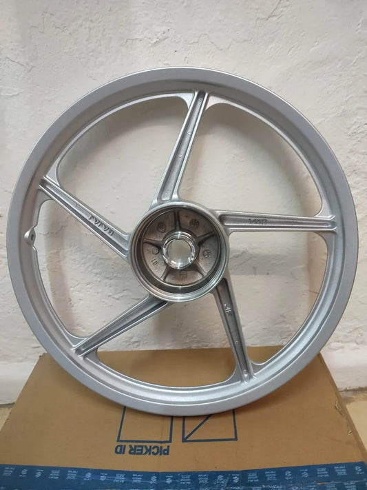 Rin delantero original de aspas Bajaj para motocicleta Boxer CT y Platina medida 1.40x17 referencia JK131026 - Electromotors
